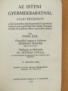 Poppe Ede - Az isteni gyermekbarátnál [antikvár]