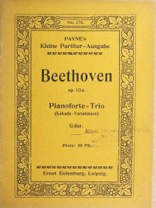 Beethoven - Variationen G dur [antikvár]