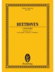 BEETHOVEN - LEONORE OVERTURE NO.1 TO THE OPERA "LEONORE"("FIDELIO"), TASCHENPARTITUR (MAX UNGER)