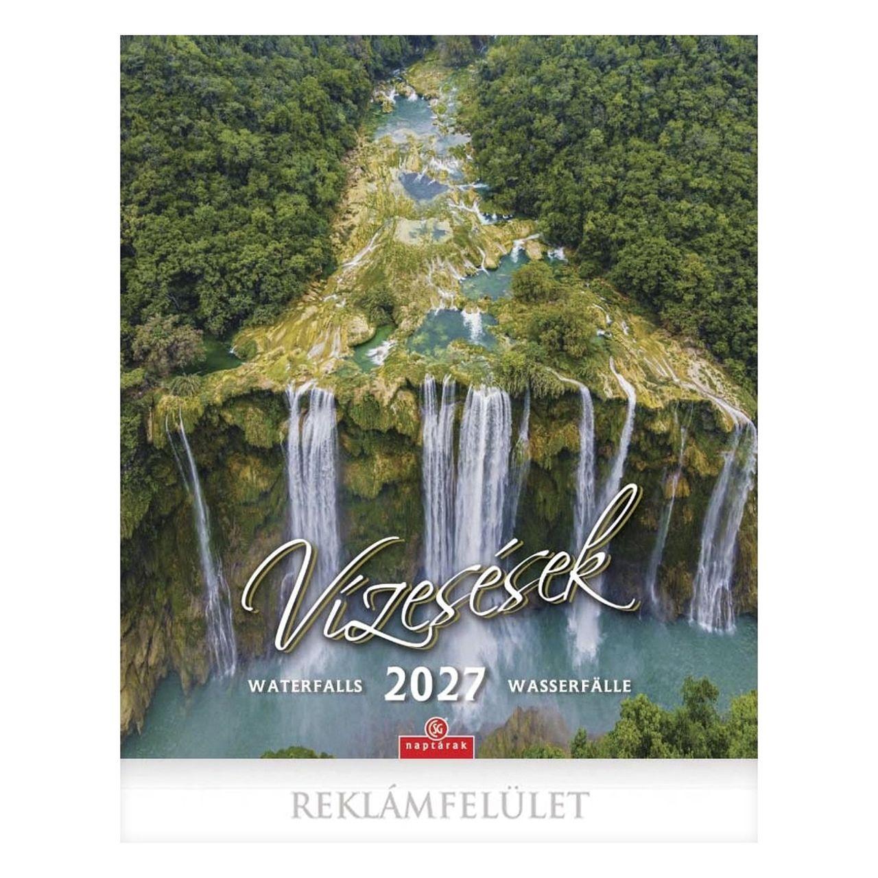 FN UO1 - Vízesések falinaptár - 2025 (30X34)