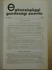 Bartha Gábor - Egészségügyi Gazdasági Szemle 1975/1-4. [antikvár]