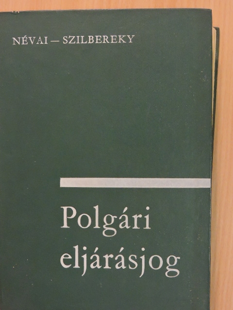 Dr. Névai László - Polgári eljárásjog [antikvár]