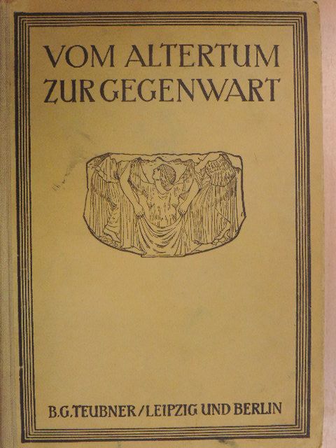 A. Dopsch - Vom Altertum zur Gegenwart (gótbetűs) [antikvár]