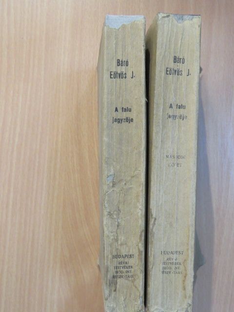 Báró Eötvös József - A falu jegyzője I-II. [antikvár]