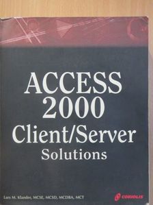 Lars Klander - Access 2000 Client/Server Solutions - CD-vel [antikvár]