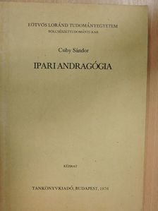 Csiby Sándor - Ipari andragógia [antikvár]