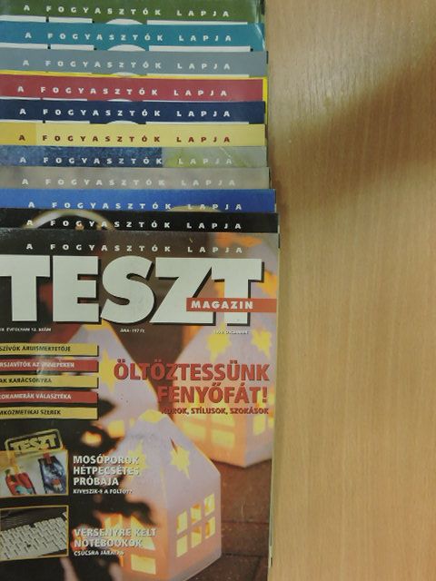 Teszt Magazin 1999. (nem teljes évfolyam) [antikvár]