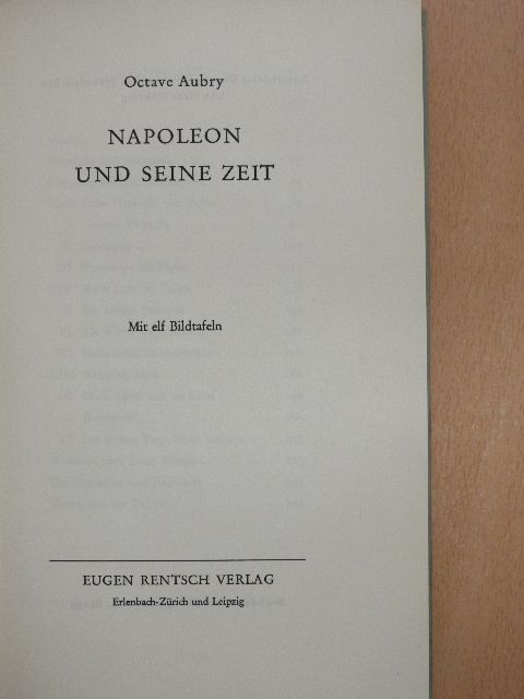 Octave Aubry - Napoleon und seine zeit [antikvár]