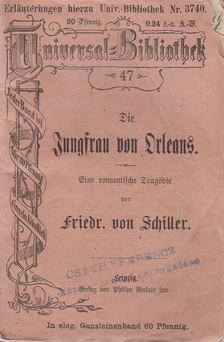 Die Jungfrau von Orleans [antikvár]