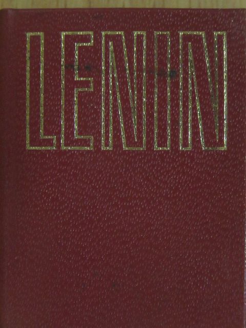 V. I. Lenin - V. I. Lenin a sajtóról (minikönyv) [antikvár]