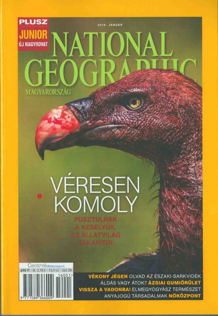 Lipták Tímea (főszerk.) - National Geographic Magyarország 2016. január [antikvár]