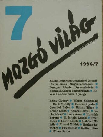 Almási Miklós - Mozgó Világ 1996. július [antikvár]