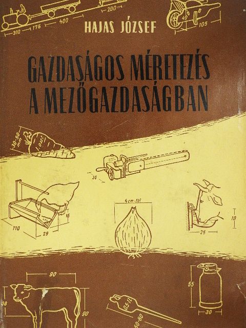 Hajas József - Gazdaságos méretezés a mezőgazdaságban [antikvár]