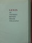 Lenin - Az ifjúsági szövetségek feladatai (minikönyv) - Plakettel [antikvár]