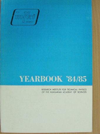 Kertész J. - MFKI Yearbook '84/'85 [antikvár]