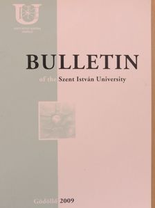 Bulletin of the Szent István University 2009 [antikvár]