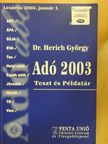 Auth Szabolcs - Adó 2003 [antikvár]