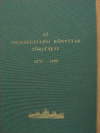 Jónás Károly - Az országgyűlési könyvtár története [antikvár]