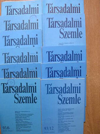 Ágh Attila - Társadalmi Szemle 1993. január-december [antikvár]