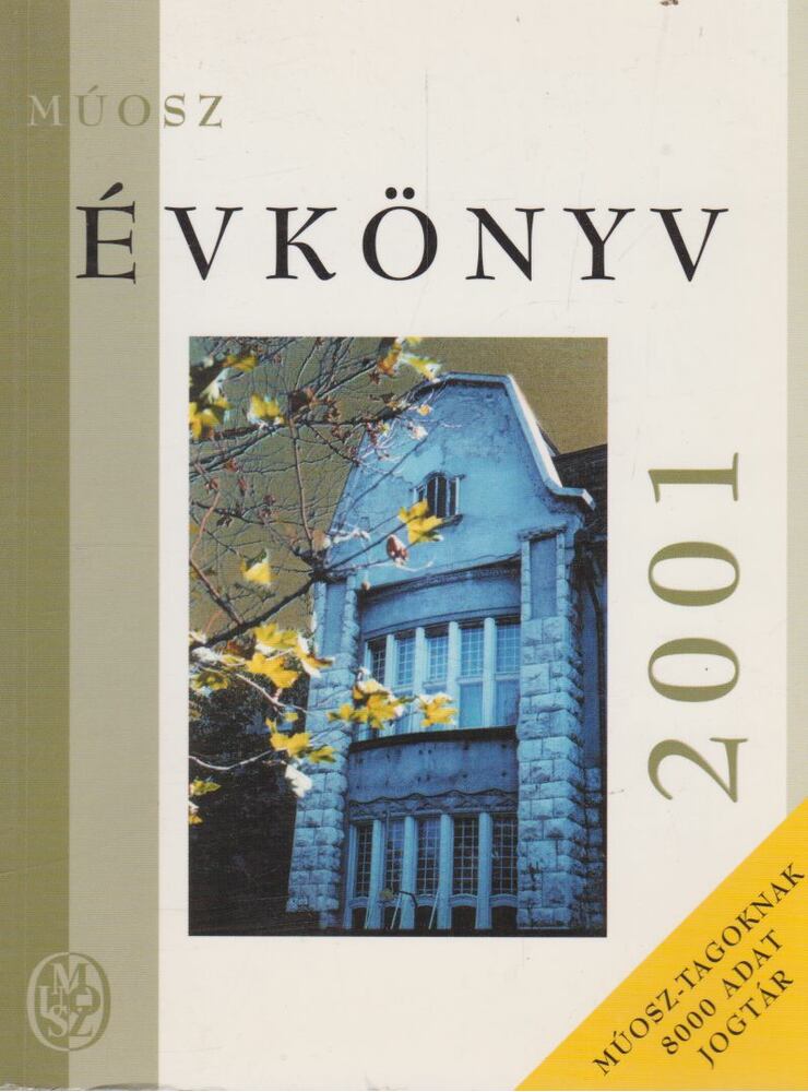 MÚOSZ évkönyv 2001 [antikvár]