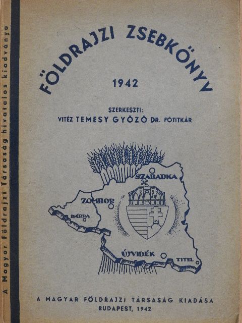 Bacsó Nándor - Földrajzi zsebkönyv 1942 [antikvár]