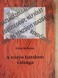 Pécsi Kálmán - A vörös hatalom válsága [antikvár]