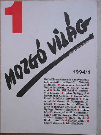 Balázsovits Lajos - Mozgó Világ 1994. január [antikvár]