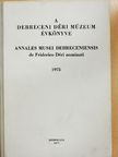 Farkas Gyula - A Debreceni Déri Múzeum évkönyve 1975 [antikvár]
