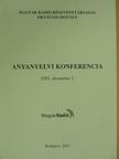 Balassi Bálint - Anyanyelvi konferencia [antikvár]