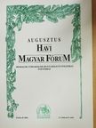 Balla József - Havi Magyar Fórum 2002. augusztus [antikvár]