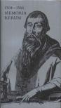 BESSENYEI JÓZSEF - 1504-1566 Memoria rerum [antikvár]
