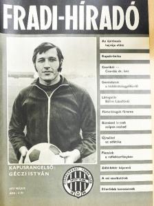 Bocsák Miklós - Fradi-híradó 1973. május [antikvár]