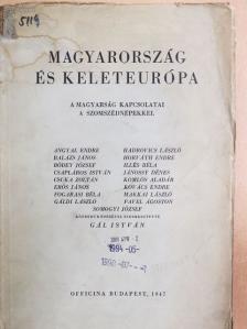 Angyal Endre - Magyarország és Keleteurópa [antikvár]