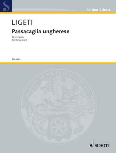 Ligeti György - PASSACAGLIA UNGHERESE FÜR CEMBALO (1978)