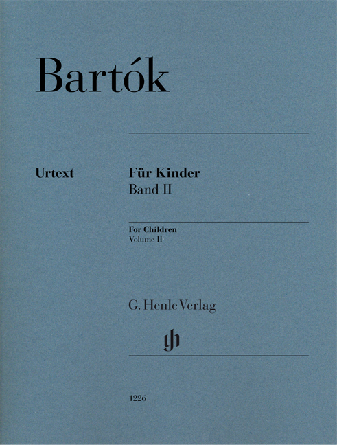 Bartók Béla - FÜR KINDER BAND II (VIKÁRIUS / LAMPERT)