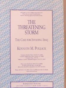 Kenneth M. Pollack - The Threatening Storm [antikvár]