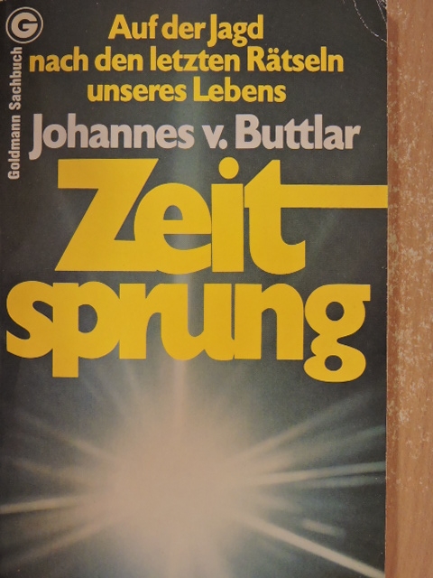 Johannes v. Buttlar - Zeitsprung [antikvár]
