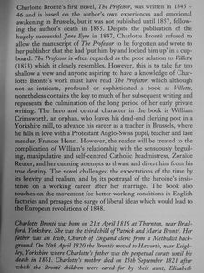 Charlotte Brontë - The Professor/Emma [antikvár]