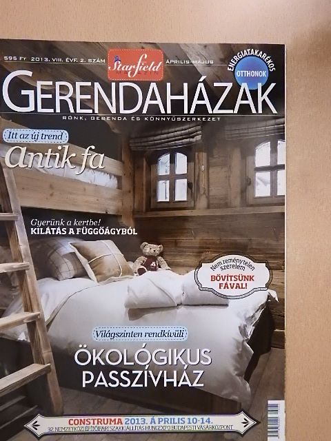 Gerendaházak 2013. április-május [antikvár]