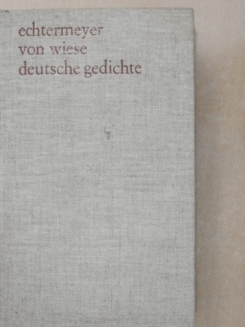 Johann Wolfgang von Goethe - Deutsche Gedichte [antikvár]
