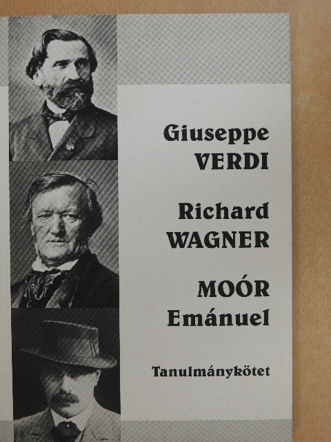 Boros-Konrád Erzsébet - Giuseppe Verdi/Richard Wagner/Moór Emánuel [antikvár]