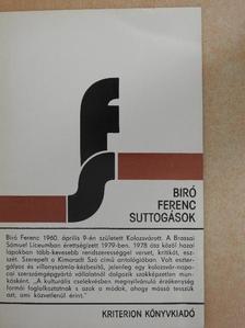 Biró Ferenc - Suttogások [antikvár]