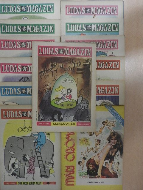 Árkus József - Ludas Magazin 1980. január-december + különszám [antikvár]