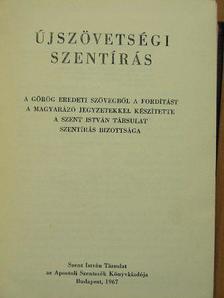Dr. Szörényi Andor - Újszövetségi szentírás [antikvár]