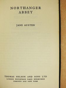 Jane Austen - Northanger Abbey [antikvár]