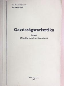 Dr. Benedecki Jánosné - Gazdaságstatisztika [antikvár]
