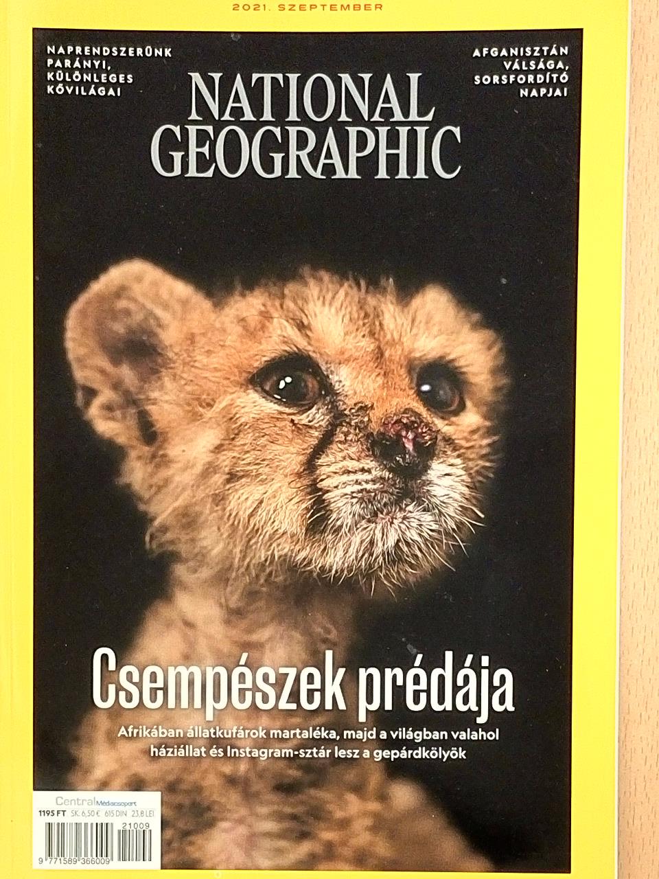 Balázs Zsuzsanna - National Geographic Magyarország 2021. szeptember [antikvár]