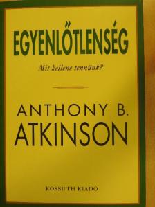 Anthony B. Atkinson - Egyenlőtlenség [antikvár]