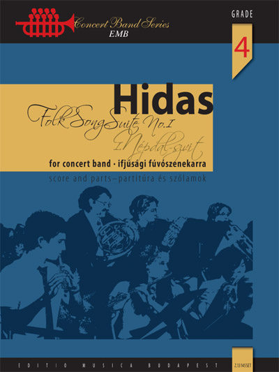 HIDAS - I.NÉPDAL-SZVIT IFJÚSÁGI FÚVÓSZENEKARRA PARTITÚRA ÉS SZÓLAMOK