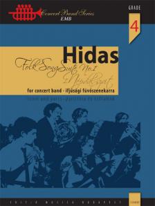 HIDAS - I.NÉPDAL-SZVIT IFJÚSÁGI FÚVÓSZENEKARRA PARTITÚRA ÉS SZÓLAMOK